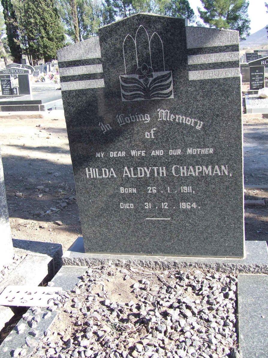 CHAPMAN Hilda Aldyth 1911-1964