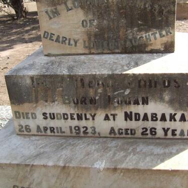 CHILDS Inez Maud nee LOGAN -1923