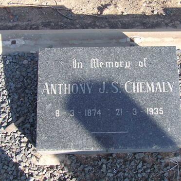 CHEMALY Anthony J.S. 1874-1935