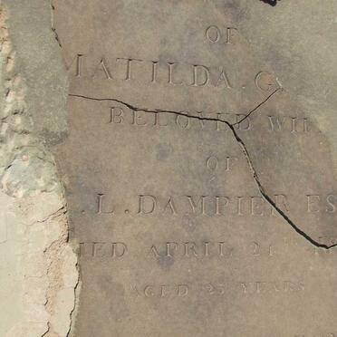 DAMPIER Matilda G. -186?