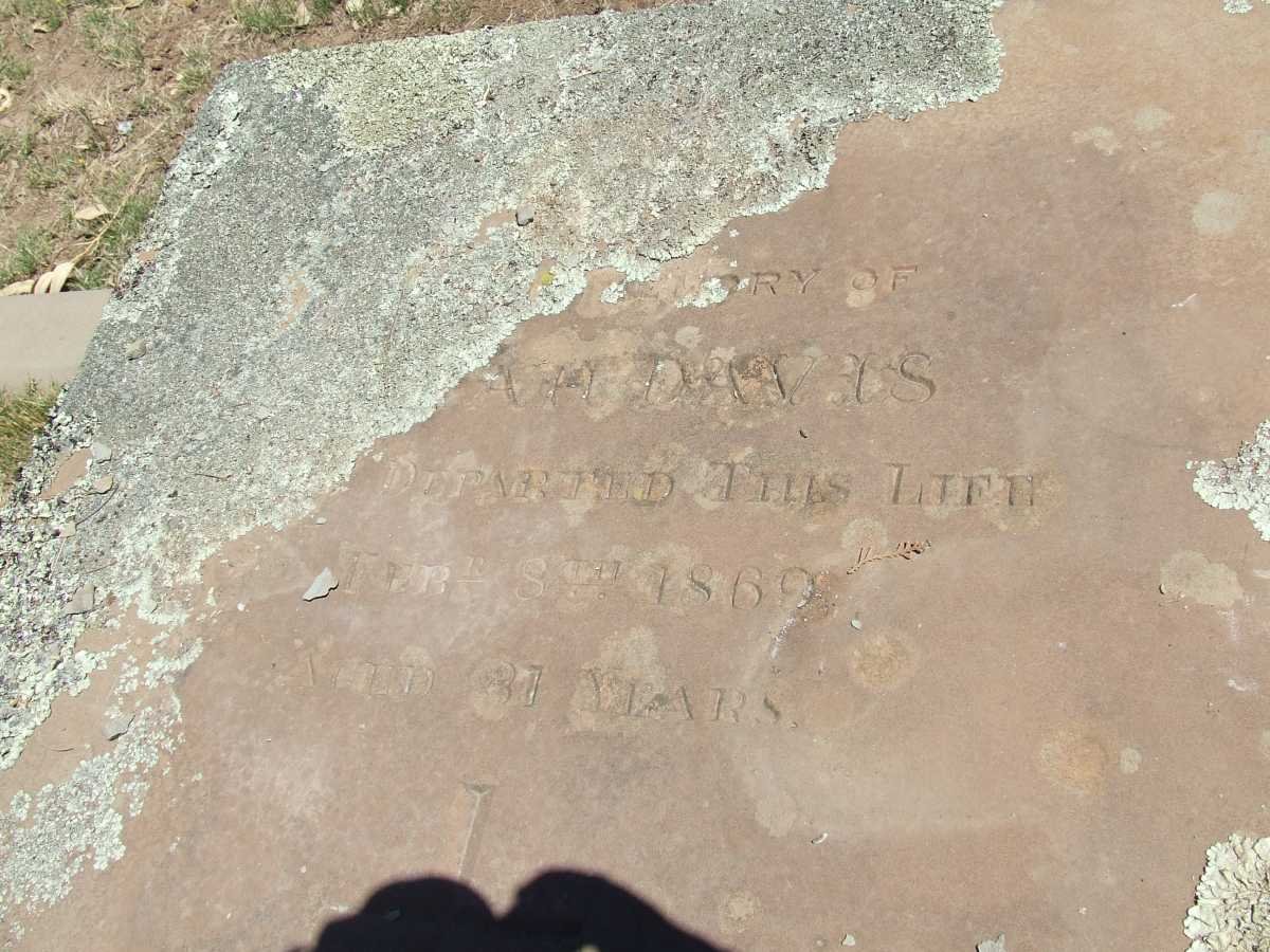 DAVIS Sarah -1869