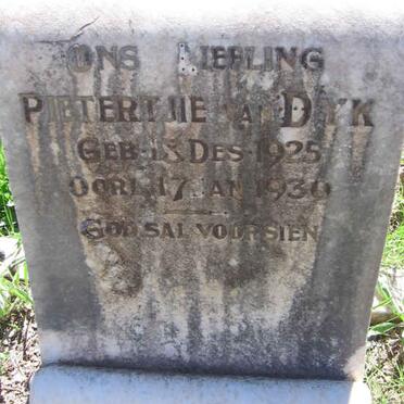 DYK Pietertjie, van 1925-1930