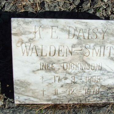 SMITH K.E. Daisy, WALDEN nee DICKINSON 1889-1979