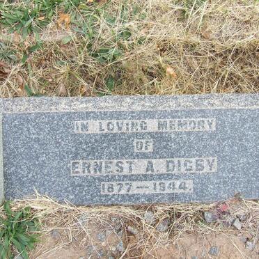 DIGBY Ernest A. 1877-1944 &amp; Letitia Edith 1875-1954