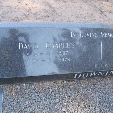 DOWNING David Charles 1907-1976
