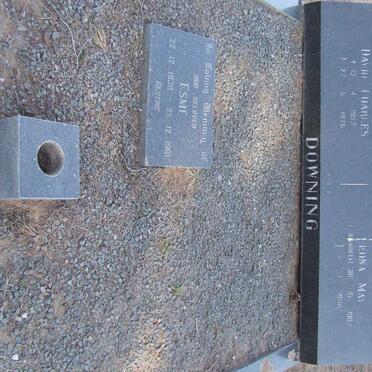 DOWNING David Charles 1907-1976 &amp; Edna May BUSHELL 1907-1990 :: DOWNING Esme 1938-1981