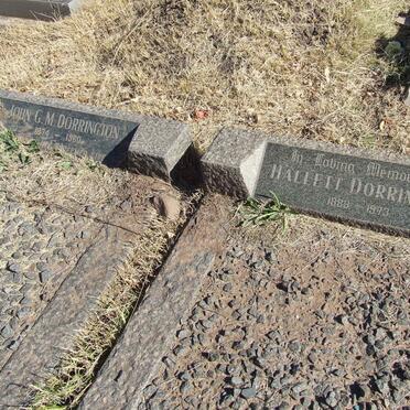 DORRINGTON John G.M. 1874-1960 &amp; Hallett 1889-1973