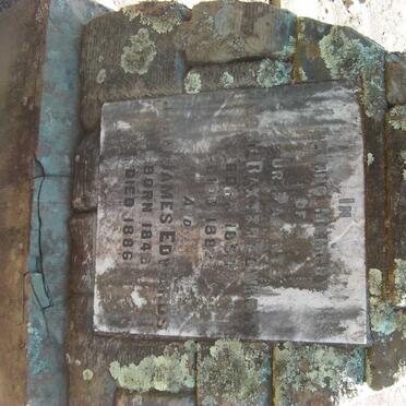 EDWARDS John James 1848-1886 &amp; Jessie Baxter 1850-1882