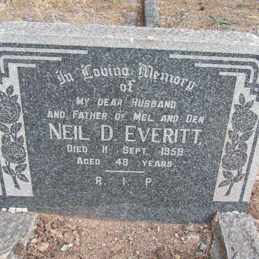 EVERITT Neil D. -1958