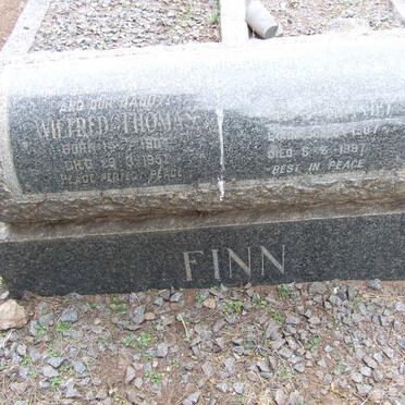 FINN Wilfred Thomas 1904-1952 &amp; H.J. 1907-1997
