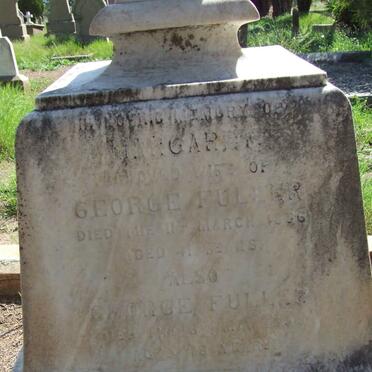 FULLER George -1895 &amp; Margaret -1856
