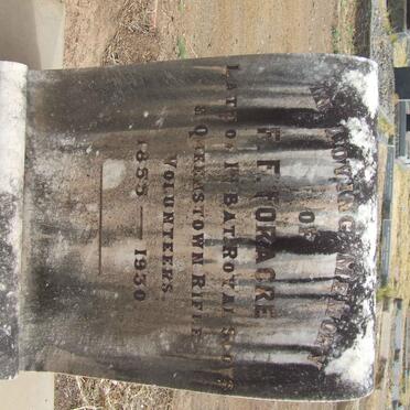 FORACRE F.F. 1855-1930