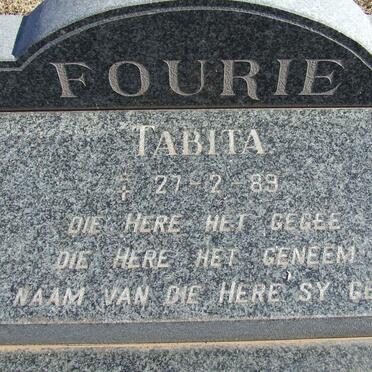 FOURIE Tabita -1989