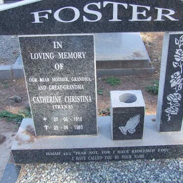 FOSTER Catherine Christina 1916-1995