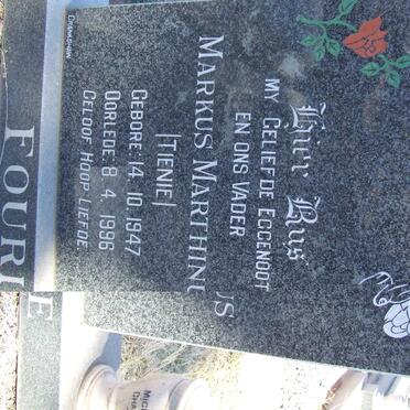 FOURIE Markus Marthinus 1947-1996
