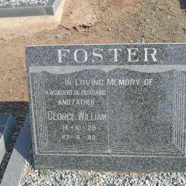 FOSTER George William 1929-1993