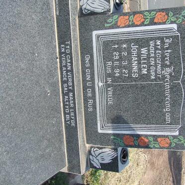 FRITZ Willem Johannes 1927-1994