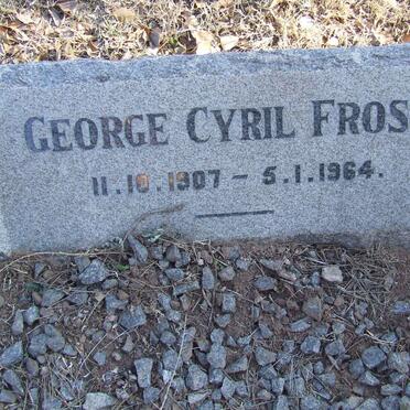 FROST George Cyril 1907-1964
