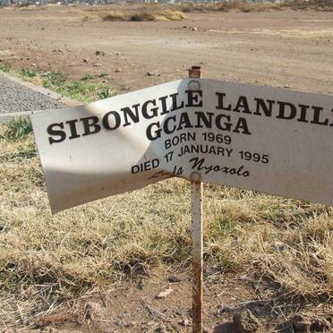 GCANGA Sibongile Landile 1969-1995