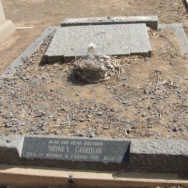 GORDON Sidney -1918 :: ?