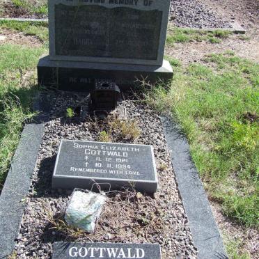 GOTTWALD Harry 1899-1957 :: GOTTWALD Sophia Elizabeth 1921-1994 :: GOTTWALD Eddie 1949-1999