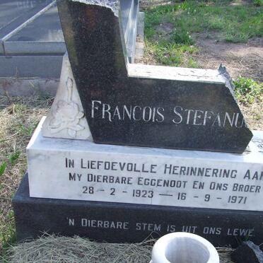 GOUWS Francois Stefanus 1923-1971 