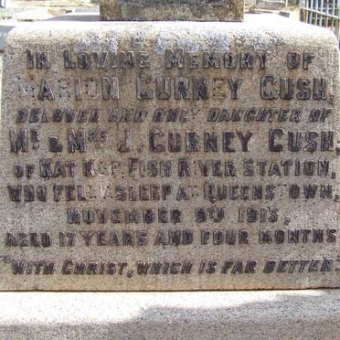 GUSH Marion, Gurney -1913