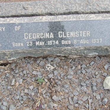 GLENISTER Georgina 1874-1937