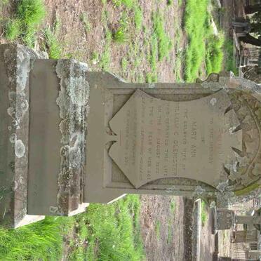 GLENISTER Mary Ann -1888