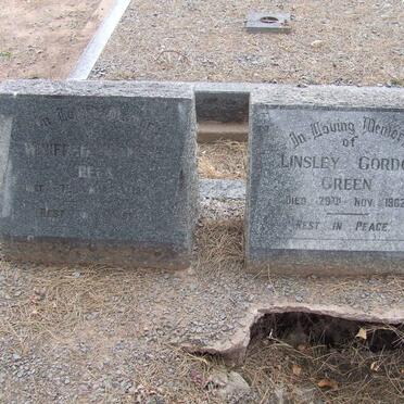 GREEN Linsley Gordon -1962 &amp; Winifred Blanche -1952