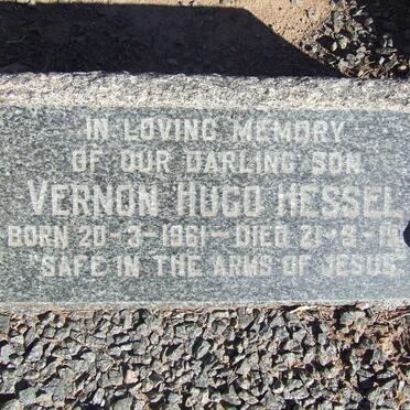 HESSEL Vernon Hugo 1961-1961