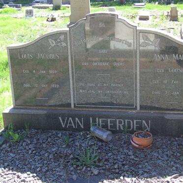 HEERDEN Louis Jacobus, van 1869-1929 &amp; Anna Maria GOOSEN 1872-1963
