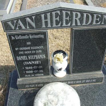 HEERDEN Daniel Stephanus, van  1946-1999