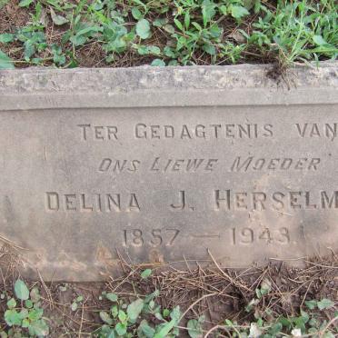 HERSELMAN Delina J. 1857-1948