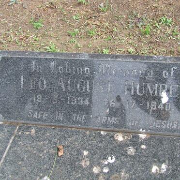 HUMPEL Leo August 1934-1940