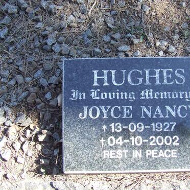 HUGHES Joyce Nancy 1927-2002