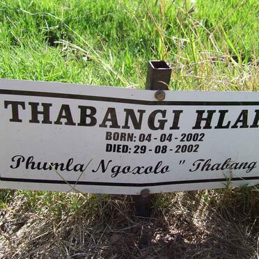 HLAPE Thabani 2002-2002