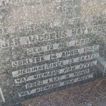 HAYWOOD Jan Jacobus 1899-1945