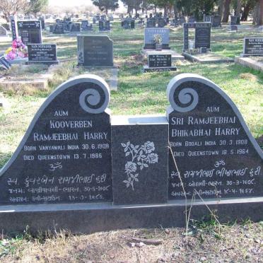 HARRY Kooverben Ramjeebhai 1908-1986 &amp; Sri Ramjeebhai Bhikabhai 1908-1964