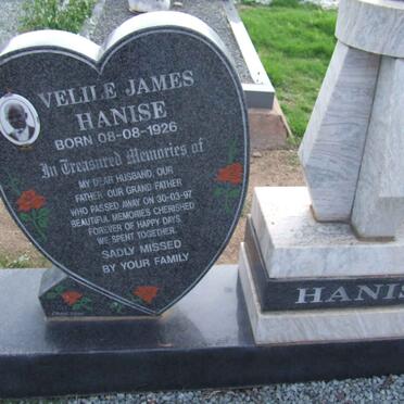 HANISE Velile James 1926-1997