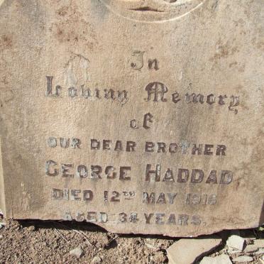 HADDAD George -1916