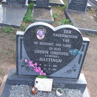 HATTINGH Lodewyk Christoffel 1955- 2004