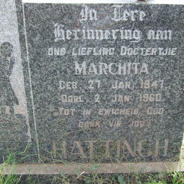 HATTINGH Marchita 1947-1960