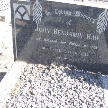 HAW John Benjamin 1923-1969 
