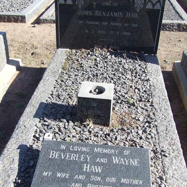 HAW John Benjamin 1923-1969 &amp; Beverley 1953-1985 :: HAW Wayne 1976-1985