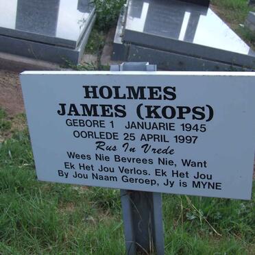 HOLMES James 1945-1997
