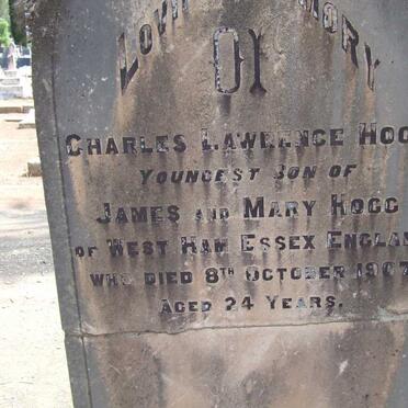 HOGG Charles Lawrence -1907