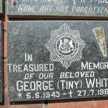 WHITE George 1943-1986