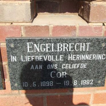 ENGELBRECHT Cor 1898-1982