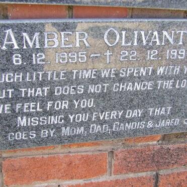 OLIVANT Amber 1995-1995